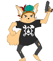 Sadie Wolf Artificer Sticker