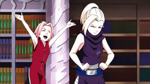 Sakura Ino GIF