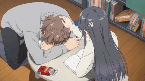 Sakuta Azusagawa Mai Sakurajima GIF