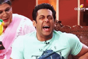 Salman Khan Hysterical GIF