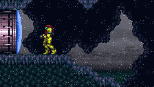 Samus Aran Super Metroid GIF