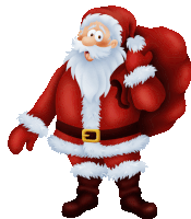 Santa Santa Claus Sticker
