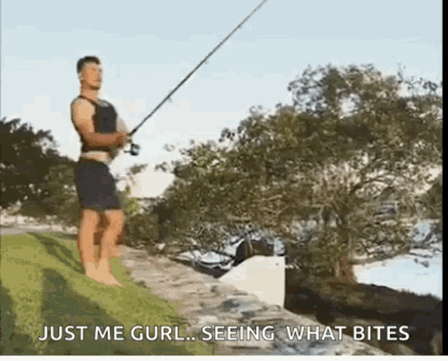 Sassy Fishing GIF
