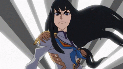 Satsuki Kiryuin Strong Leader GIF