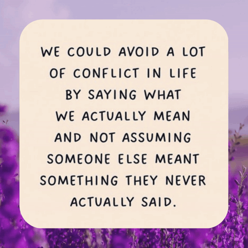 Say What You Mean Avoid GIF