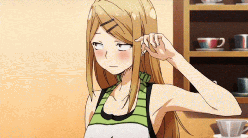 Saya Endou Dagashi Kashi GIF