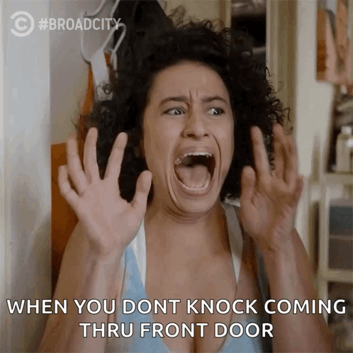 Scared Afraid GIF