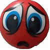 Scared Emoji Sticker