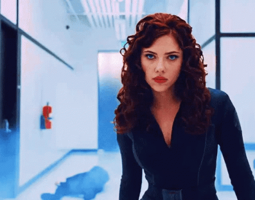 Scarlett Johansson Black Widow GIF