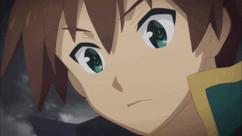 Scary Face Anime Guy Scary Face GIF