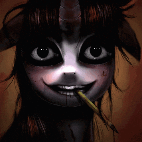 Scary Twilight Sparkle GIF