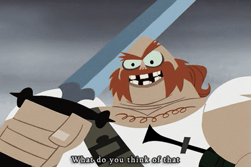 Scotsman Samurai Jack GIF