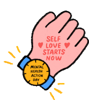Self Love Starts Now Watch Sticker