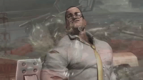 Senator Armstrong Metal Gear Rising GIF