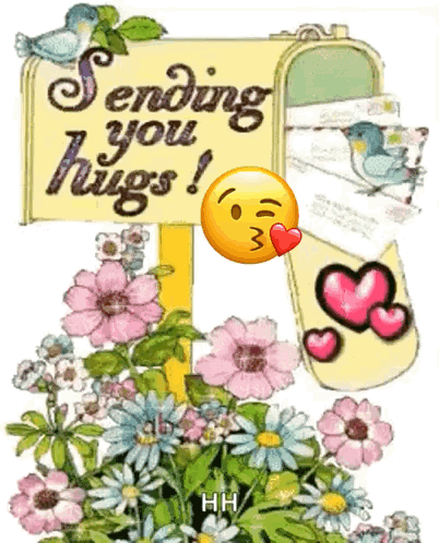 Sending Hugs Hugs GIF