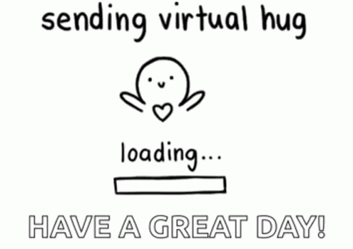 Sending Virtual Hug Hug GIF