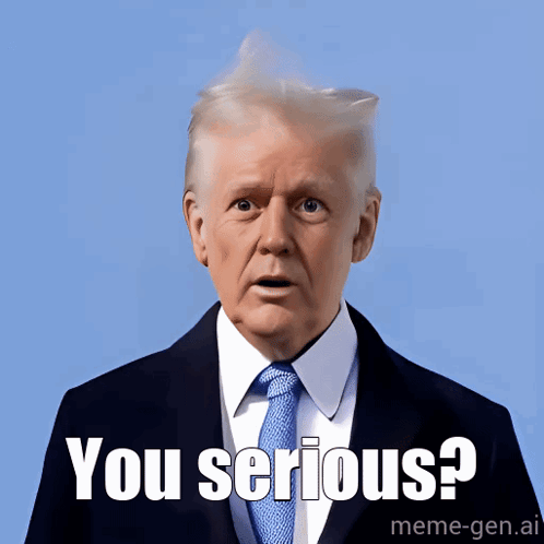 Seriously Are You Serious GIF