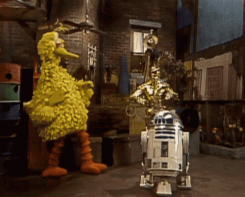 Sesame Street Star Wars GIF