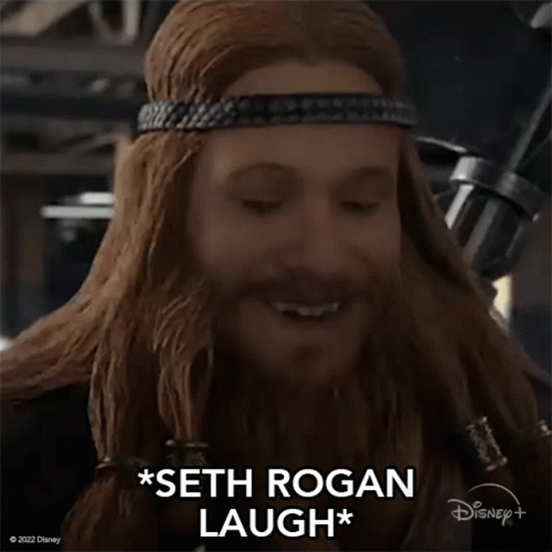 Seth Rogan Laugh Bob GIF