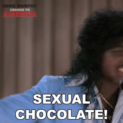 Sexual Chocolate Coming To America GIF