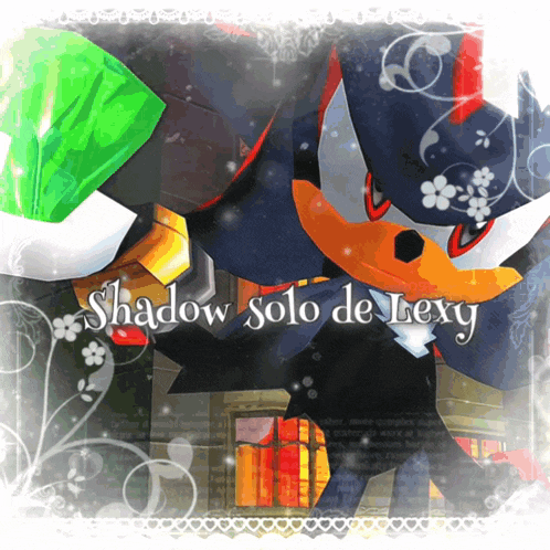 Shadow De Lexy Shadow The Hedgehog GIF