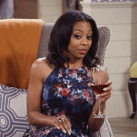Shady Sips Tea GIF