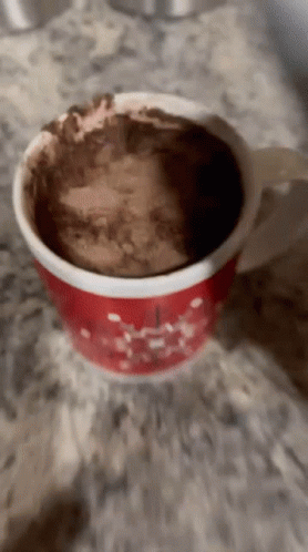 Shark Puppet Hot Chocolate GIF