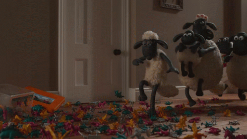Shaun Christmas Aardman GIF