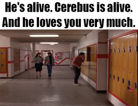 Shawn Breezy Cerebus The Aardvark GIF