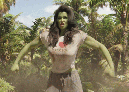 She Hulk Scream She Hulk Out GIF