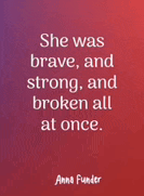 She Is Brave Motivational Life Quotes Meme