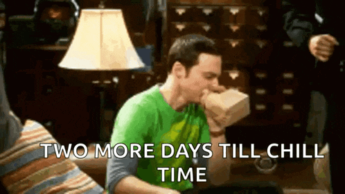 Sheldon Hyperventilating GIF