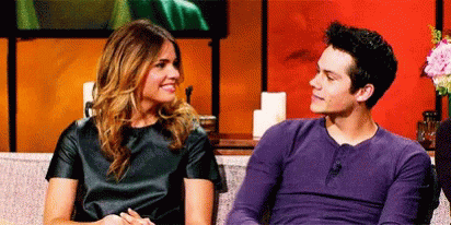 Shelley Hennig Dylan O Brien GIF