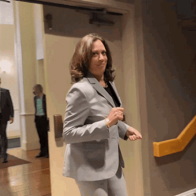 Shh Kamala Harris GIF