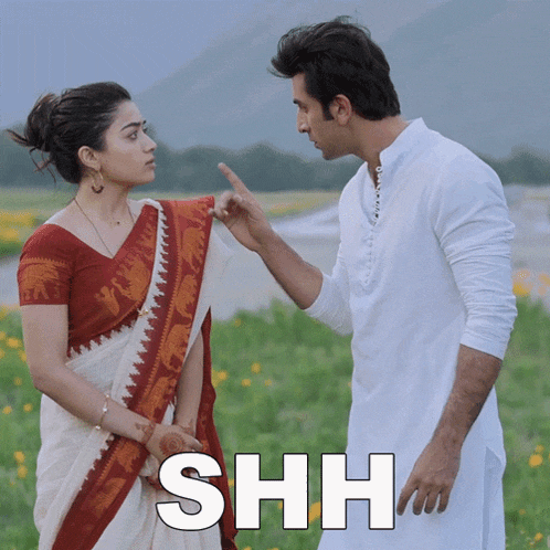 Shh Ranbir Kapoor GIF