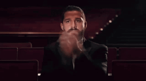 Shia Labeouf Clapping GIF