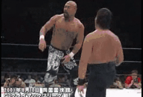 Shining Wizard Keiji Mutoh The Great Muta GIF