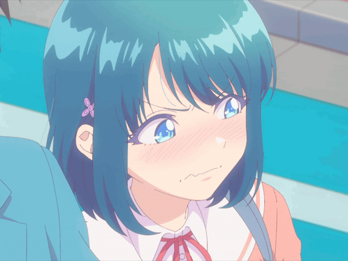 Shio Minamo Osananajimi To Wa Love Comedy Ni Naranai GIF