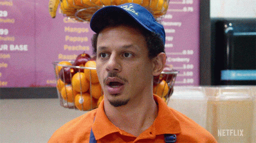 Shocked Chris Carey GIF