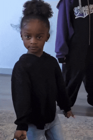 Shoulder Roll Little Black Girl Dancing GIF