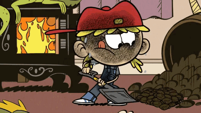 Shoveling Coal GIF