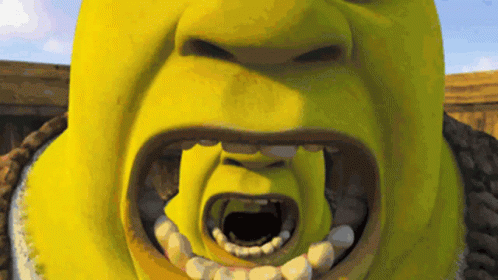 Shrek Mouth GIF