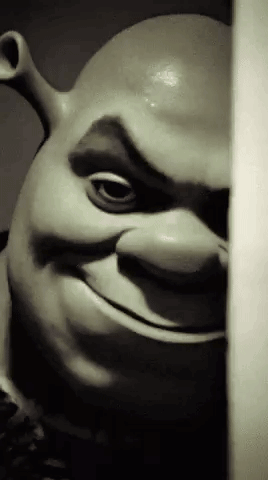 Shrek Smile Evil Smirk GIF
