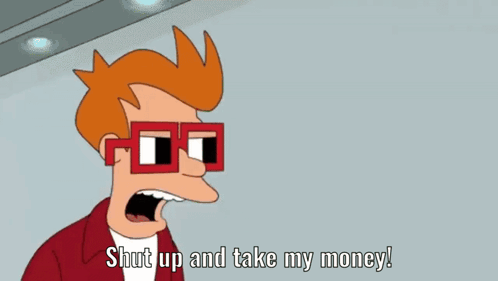 Shut Up And Take My Money Call Options GIF