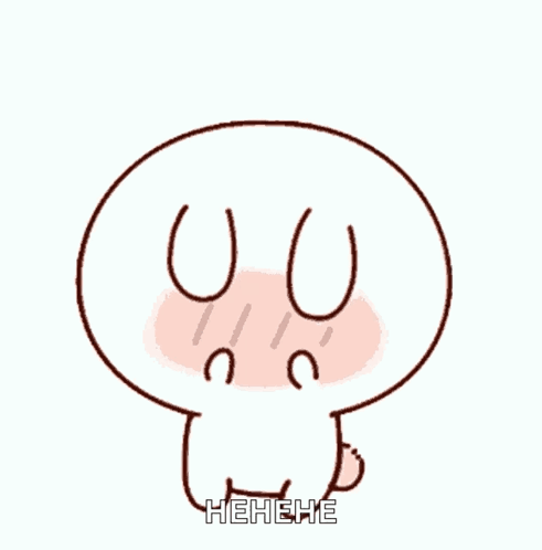 Shy Bunny GIF