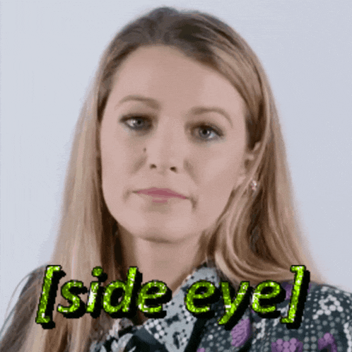 Side Eye What GIF