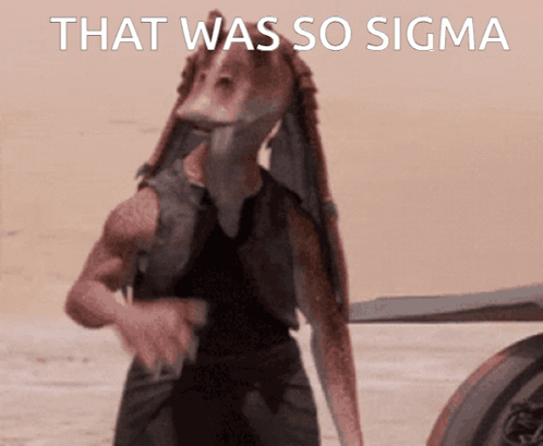 Sigma Starwars GIF