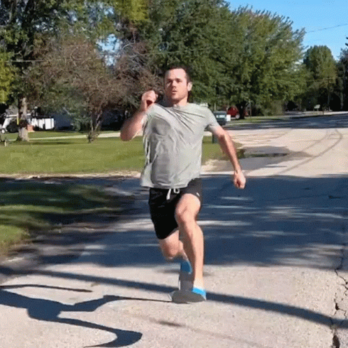 Silly Running Daniel Labelle GIF