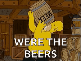 Simpsons Beer GIF