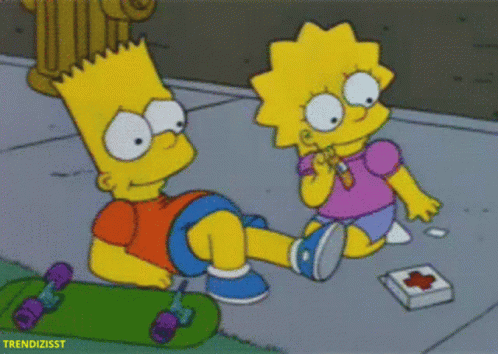 Simpsons First Aid GIF
